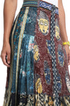 Pleated Buddha Skirt
