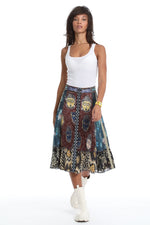 Pleated Buddha Skirt