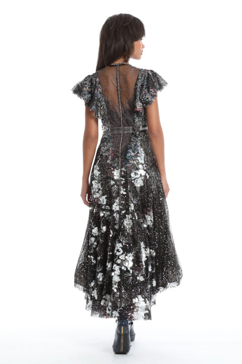 30's Sequined Cocktail Dress