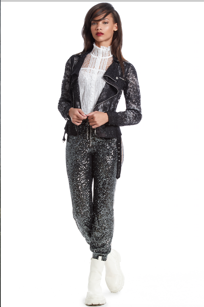 Sequin Jogger Pant – In Earnest By Byron Lars